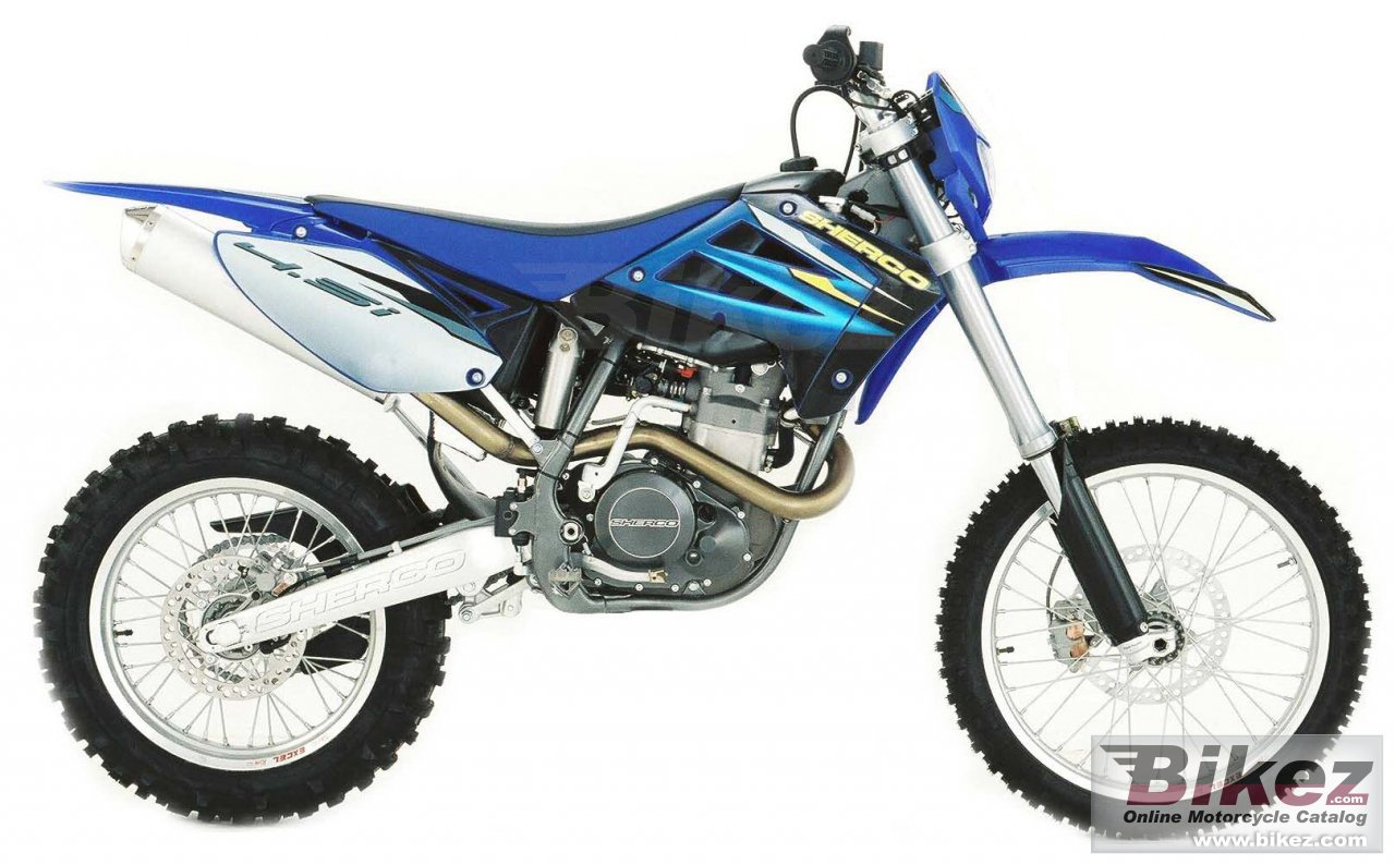 Big Sherco 4.5i enduro picture and wallpaper from Bikez.com